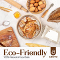 Breathable basket cover and proofing basket from Essential Sourdough Bread Making Kit, ensuring optimal dough conditions.