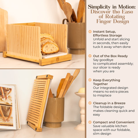Premium Bread Slicing Set: Knife & Slicer Duo