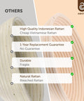 Comparison image highlighting the quality of ABIOTO's sourdough bread proofing baskets against cheaper alternatives.