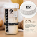 Breathable cloth liner for ABIOTO’s sourdough starter jar, a key component of the Complete Sourdough Bread Making Kit, allowing airflow during fermentation.