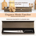 ABIOTO 11 - Inch Serrated Bread Knife - Exceptional Sharpness, Ergonomic Handle, Premium Stainless Steel - Abioto Baking