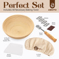 Basic Bread Baking Kit (10" Round Banneton) - Abioto Baking