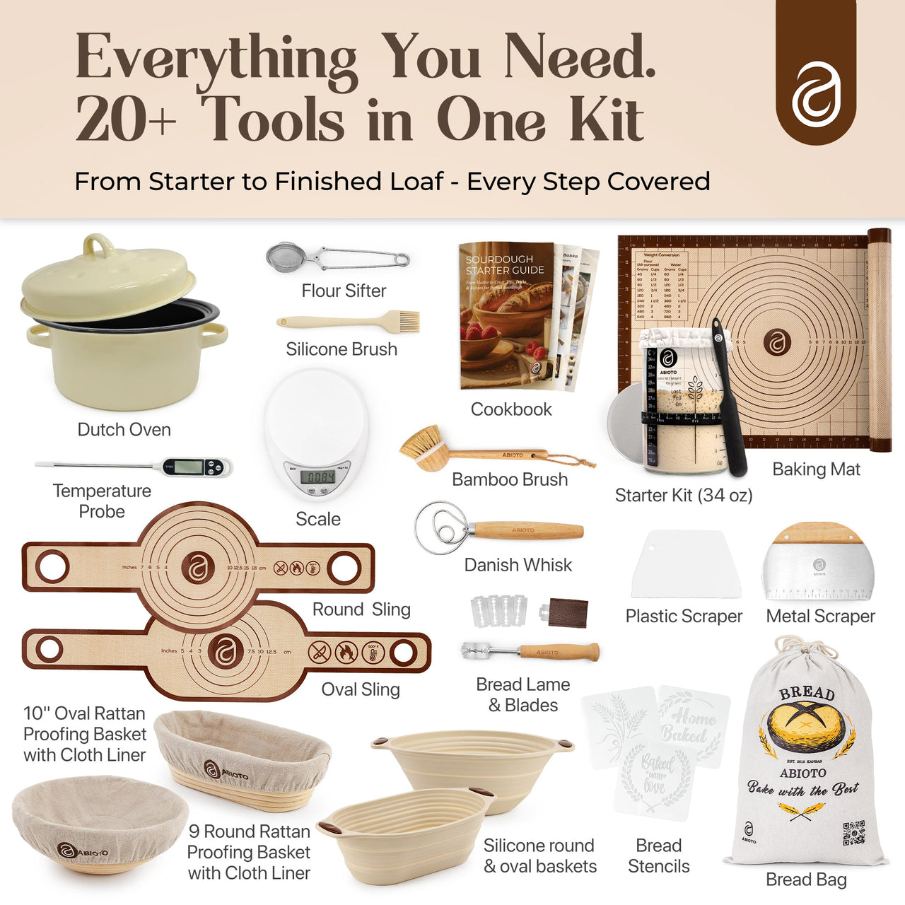 Best Bread Making Kits | Baking Gift Basket Ideas | Abioto – Abioto Baking